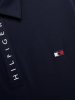 Koszulka polo męska HARLEM LOGO - Tommy Hilfiger Equestrian -  desert sky